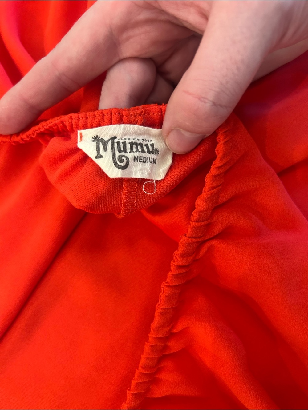 Show Me Your Mumu Women’s Halter Dress in Neon Coral - Picture 5 of 5